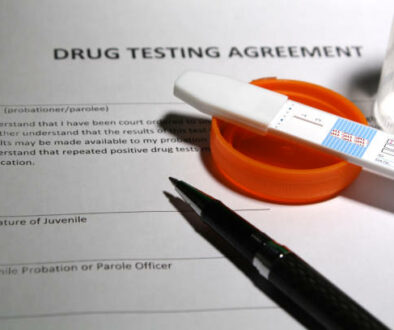 Drug testing agreement abstract