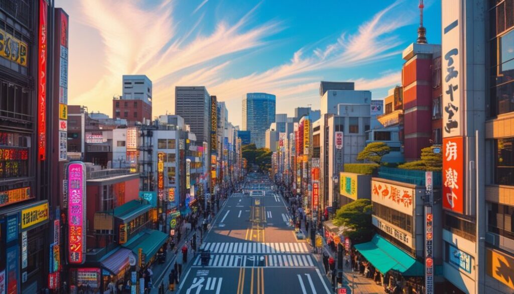 Leonardo_Phoenix_10_In_the_vibrant_streets_of_Tokyo_an_aerial_0