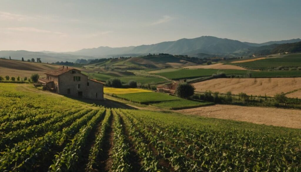 Leonardo_Kino_XL_Italian_farm_land_sunny_day_0