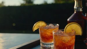 Leonardo_Kino_XL_black_party_close_up_of_cocktails_sunny_eveni_2